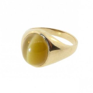                       Most Hot and Green Cat's Eye Ring  Unisex                                              