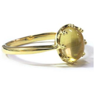Gold Cat's Eye Gemstone for Men and Women