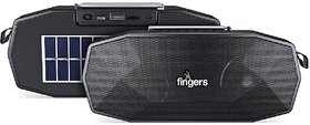 FINGERS SolarHunk Wireless Bluetooth Portable Speaker