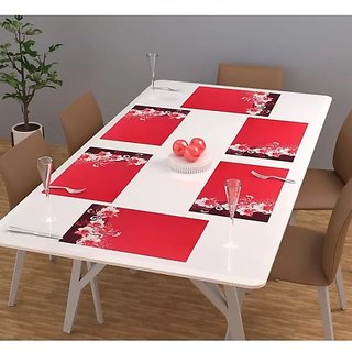                       REVAXO PLACEMATS SET OF 6 PCS/DINING TABLE PLACEMATS SET OF 6 PCS                                              