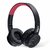 FINGERS Rock-N-Roll H2 Bluetooth Wireless On-Ear Headset with Mic (Multi-Function) - Soft Black + Rich Red