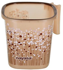 Nayasa Plastic Mug 1.5 litres Brown - by AAROHI13