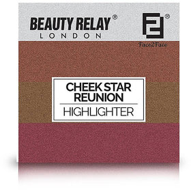 Beauty Relay London-Face 2 Face Cheek Star Reunion Highlighter With Untimate 4 Shades