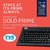 TVS Electronics Gold Prime Mechanical Wired Keyboard | Dustproof Key switches | Guaranteed 50 Million keystrokes | 1.5 Meter USB Cable