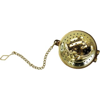                       Okayti Gold Moon Infuser  Stainless Steel Tea Infsuer  Tea Strainer Easy to use                                              