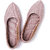 Kiana Women's Solid Pink Canvas Slip On Bellies