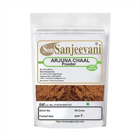 Som Sanjeevani Arjuna Chaal Powder Natural Pure Chemical Free vegetarian No Artificial Colors