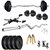 Protoner home gym 8 kgs, 2 kg x 4 plates, 1 x 3 feet bar,2 x Dumbbell rods and Hand grippers
