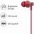 Gionee Wired In Ear Earphone with Mic (Red)