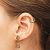 Earring brass plating alloy steel for girls (pack of 1)