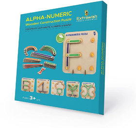 EARLY-STAGE ALPHANUMERIC PUZZLE GAME SET 1 PACK (PRE-PACKED, MULTICOLOUR)