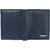 Krosshorn Men Casual Blue Artificial Leather RFID Wallet