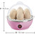 Silver Shine Eggs Device Multifunction Poach Boil Electric Egg Cooker Boiler Steamer Automatic Safe Power-Off Cooking Ki