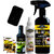 Amwax  All In One Polish 250 Ml , Amwax room freshner Sandal 100,Wash N wax 50ml ,Dashboard pouch 2