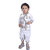Kid Kupboard Cotton Full Sleeves White Baby Boy's Dhoti Kurta Set