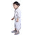Kid Kupboard Cotton Full Sleeves White Baby Boy's Dhoti Kurta Set