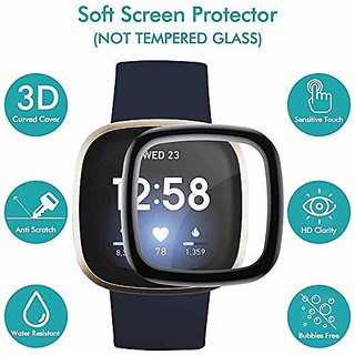                       V Prime Edge To Edge Screen Guard Protector For VM Dizo Watch (Pack Of 2)                                              