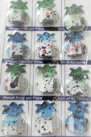 Beauty Tool Small Wall Stick Agarbatti Stand Holder, Hook for puja, Steel  Pack of 12  (Multi Color)