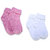 Honeybun Baby Boys or Baby Girls Cotton Assorted Color Socks Pack of 2 Pairs (90) (0-6 Months)