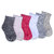 Honeybun Baby Boys or Baby Girls Cotton Assorted Color Socks Pack of 6 Pairs (CSG006) (0-6 Months)
