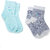Honeybun Baby Boys or Baby Girls Cotton Assorted Color Socks Pack of 2 Pairs (0721-14) (0-6 Months)