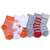 Honeybun Baby Boys or Baby Girls Cotton Assorted Color Socks Pack of 6 Pairs (87/137) (0-6 Months)