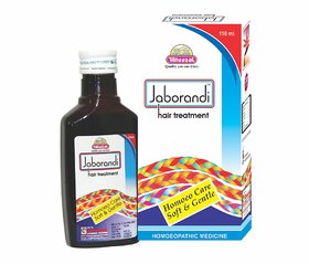 WHEEZAL JABORANDI Hair Oil 110 ml (pack of 3)