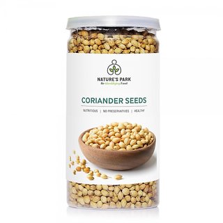 Nature's Park Roasted Coriander Seeds - 100 Pure Natural (Whole Dhaniya) in Pet Jar (60 g) Nature's Park Roasted Coriander Seeds - 100 Pure Natural (Whole Dhaniya) in Pet Jar (60 g)