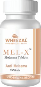 WHEEZAL MEL- X (Melasma )75 TABS. 550 mg (pack of 2)