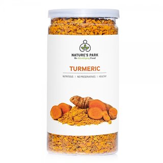                       NATURE'S PARK Turmeric (Haldi) - Granulated (Pet Jar) 140 g                                              