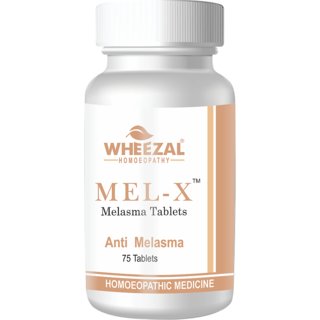 WHEEZAL MEL- X (Melasma )75 TABS. 550 mg (pack of 2)