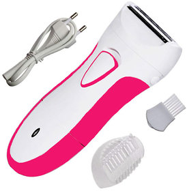 Rechargeable cordless ladies waterproof epilator painless body hair remover wet and dry hair trimmer