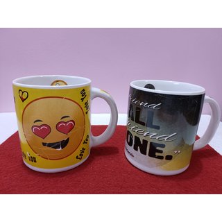                       Ceramic Coffee Mug - Set 0f 2                                              