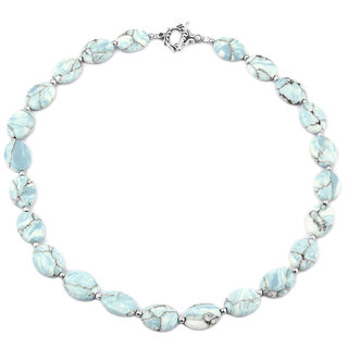                       Pearlz Ocean Shower Power Mosaic Beads 18 Inches Necklace                                              