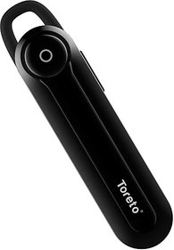 Toreto Tor Talk 2.0 Bluetooth Headset (Black, True Wireless)