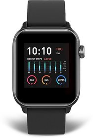 GIONEE Watch 5 Smartwatch (Black Strap, Regular)