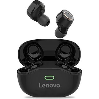 Lenovo X18 Bluetooth Headset (Black, True Wireless)
