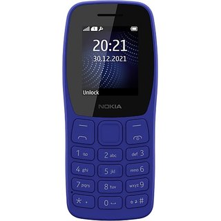                       Nokia 105 Ss Blue                                              