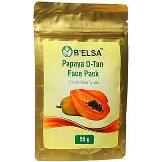 Papaya D-TAN Face Pack