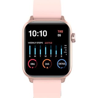 GIONEE GSW5 Thermo Smartwatch (Pink Strap, Regular)