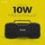 Toreto Hustler Tor 346 10 W Bluetooth Speaker Black 5 Way Speaker Channel