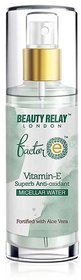 BEAUTYRELAY LONDON-Vitamin-E Micellar Water-cleaning skin,Refreshing and soothing,blend of natural,with Castor Oil-200ml