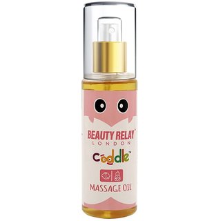                       BEAUTYRELAY LONDON-Baby Massage Oil -skin soft , smooth and nourished,natural , bones and muscles stronger -200ml                                              
