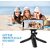 Sketchfab Mini Tripod with 360 Degree Mobile Attachment Lightweight Portable for Vlog, Video Shooting, Photography