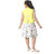 Ke Yellow Frock With Waist Coat