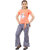 Kavshil Peach N Blue Bobby full set For Girls