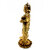 Arihant Craft Hindu Goddess Lakshmi Idol Laxmi statue Maa Lakshmi Sculpture Hand Work Showpiece  25 cm (Brass, Gold)