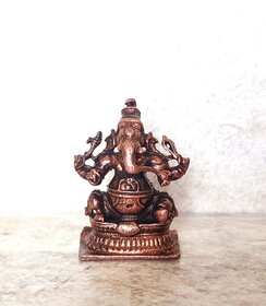Copper Idols - By Searchers Paradise 1.3 Inches Copper Handmade Little Gan