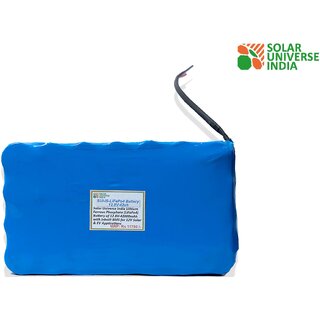 Solar universe india 12.8V-42ah LifePo4 Battery with BMS Lithium Solar Battery