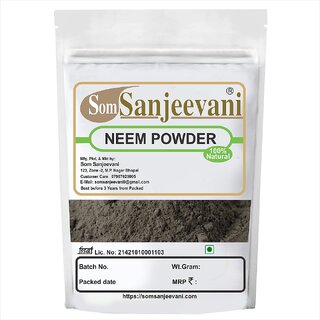 Som Sanjeeani Natural Forest Neem Powder For Skin and Hair Care150g in air tight zipper pack